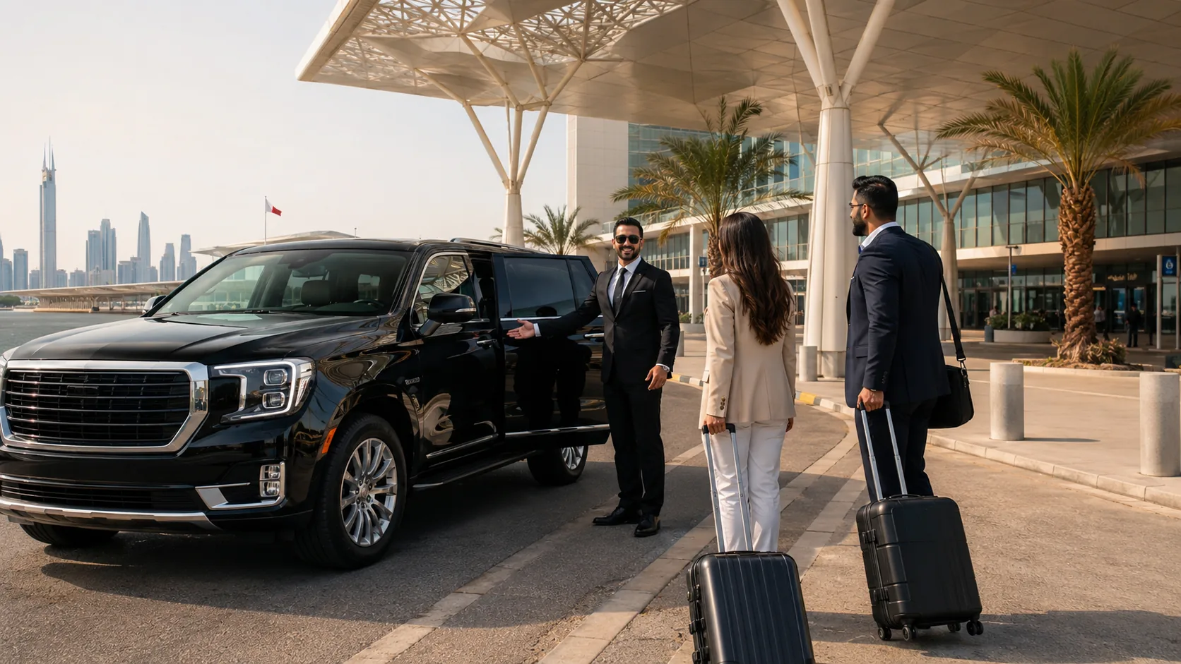 Private pickup at Bahrain International Airport